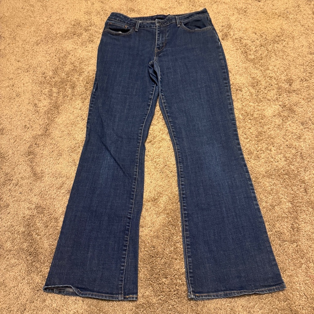 Levis Bootcut Jeans Womens 12 31/12 Blue Denim Classic Bold Curve Casual
